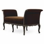 Casa Padrino Luxus Barock Samt Sitzbank Dunkelbraun 172 cm - Luxus Barock Wohnzimmer & Hotel M�bel