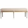 Casa Padrino Luxus Barock Sitzbank Beige / Wei� / Gold 153 cm - Made in Italy 