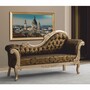 Casa Padrino Luxus Barock Sofa Rechte Seite Gold / Schwarz / Silber 210 cm - Barock M�bel