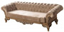 Casa Padrino Luxus Barock Chesterfield Sofa Braun - Prunkvolles Wohnzimmer Sofa im Barockstil - Barock Wohnzimmer M�bel - Edel & Prunkvoll