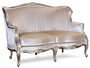 Casa Padrino Luxus Barock Sofa Silber / Antik Silber - Prunkvolles Wohnzimmer Sofa im Barockstil - Barock Wohnzimmer Mbel - Edel & Prunkvoll 