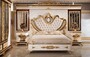 Casa Padrino Luxus Barock Spiegel Braun / Gold H. 130 cm - Barock M�bel