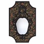 Casa Padrino Luxus Barock Spiegel Bunt / Schwarz H. 99 cm - Barock M�bel - Made in Italy 
