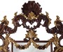 Casa Padrino Luxus Barock Mahagoni Spiegel Dunkelbraun / Gold H. 210 cm - Barock M�bel
