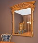 Casa Padrino Luxus Barock Spiegel Gold H. 175 cm - Prunkvoller Barockstil Wandspiegel - Made in Italy