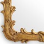 Casa Padrino Luxus Barock Mahagoni Spiegel Antik Gold H. 129 cm - Barock M�bel
