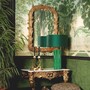 Casa Padrino Luxus Barock Mahagoni Spiegel Antik Gold H. 129 cm - Barock M�bel