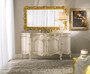 Casa Padrino Luxus Barock Spiegel Gold - Rechteckiger Wandspiegel im Barockstil - Prunkvolle Barock M�bel - Luxus Qualit�t - Made in Italy