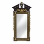 Casa Padrino Luxus Barock Spiegel Schwarz / Gold H. 189 cm - Barockstil M�bel