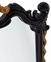 Casa Padrino Luxus Barock Spiegel Schwarz / Antik Gold H. 97 cm - Barockstil M�bel