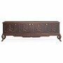 Casa Padrino Luxus Barock TV Schrank Braun 200 cm - Barock Wohnzimmer M�bel