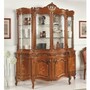 Casa Padrino Luxus Barock Vitrine Braun H. 222 cm - Barock M�bel - Made in Italy 