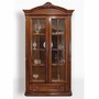 Casa Padrino Luxus Barock Vitrine Dunkelbraun 122,7 x H. 220 cm - Barock M�bel
