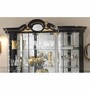 Casa Padrino Luxus Barock Vitrine Schwarz / Gold 173 x H. 213 cm - Barock M�bel - Made in Italy