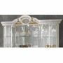Casa Padrino Luxus Barock Vitrine Wei� / Gold 173 x H. 213 cm - Barock M�bel - Made in Italy