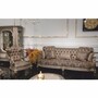Casa Padrino Luxus Barock Vitrine mit 2 T�ren Grau / Silber 150 x H. 225 cm - Prunkvolle Barock M�bel