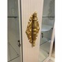 Casa Padrino Luxus Barock Vitrine Wei� / Gold 125 x 49 x H. 169 cm - Ausstellungsst�ck