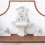 Casa Padrino Luxus Barock Wandbrunnen Wei� 119 x H. 158 cm - Made in Italy