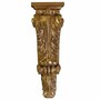 Casa Padrino Luxus Barock Wandkonsole Antik Gold H. 47 cm - Made in Italy