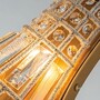 Casa Padrino Barock Kristall Wandleuchte Gold H. 48 cm - Barock Leuchten
