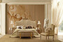 Casa Padrino Luxus Barock Wohnzimmer Sessel Beige / Braun - Hochwertige Barock Wohnzimmer & Hotel M�bel - Erstklassische Qualit�t - Made in Italy