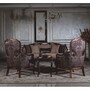 Casa Padrino Luxus Barock Wohnzimmer Sessel mit Kissen Beige / Schwarz / Braun - Barock M�bel