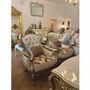 Casa Padrino Luxus Barock Wohnzimmer Set Beige / Braun / Gold - Barockstil M�bel