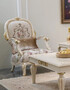Casa Padrino Luxus Barock Wohnzimmer Set Creme / Rosa / Wei� / Gold - 2 Sofas & 2 Sessel - Handgefertigte Wohnzimmer M�bel im Barockstil - Edel & Prunkvoll