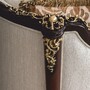 Casa Padrino Luxus Barock Wohnzimmer Set Naturfarben / Dunkelbraun / Gold - Barock M�bel