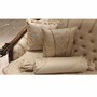 Casa Padrino Luxus Barock Sofa Beige / Braun / Gold H. 234 cm - Barock Wohnzimmer M�bel