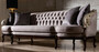 Casa Padrino Luxus Barock Wohnzimmer Sofa Lila / Silber / Dunkelbraun - Prunkvolle Barock Wohnzimmer & Hotel M�bel