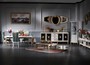 Casa Padrino Luxus Barock Wohnzimmer & Esszimmer Set T�rkis / Wei� / Gold - Barockm�bel