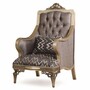Casa Padrino Luxus Barockstil Wohnzimmer M�bel Set Grau / Gold - Barock M�bel