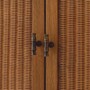 Casa Padrino Luxus Barschrank - Weinschrank mit 2 T�ren Braun / Bronze H. 167,5 cm - Bar M�bel