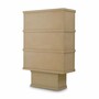 Casa Padrino Luxus Barschrank / Weinschrank mit 2 T�ren Beige H. 145,5 cm - Bar M�bel