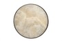 Casa Padrino Luxus Beistelltisch  21 x H. 64 cm - Runder Onyx Tisch mit Edelstahl Fu� - Luxus M�bel