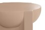 Casa Padrino Luxus Beistelltisch / Hocker Terrakotta 36 x 47 x H. 46,5 cm - Skulpturaler Beistelltisch aus Faserbeton, auch als Sitzhocker nutzbar - Luxus M�bel