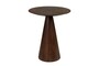 Casa Padrino Luxus Beistelltisch Congo Braun  50 x H. 60 cm - Runder Massivholz Beistelltisch mit skulpturalem Fu� - Luxus M�bel