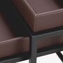 Casa Padrino Luxus Beistelltisch 3er Set Dunkelbraun / Schwarz - Wohnzimmer & Hotel M�bel