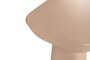 Casa Padrino Luxus Beistelltisch Terrakotta 40 x 40 x H. 60 cm - Beistelltisch aus Faserbeton mit gestapelten balancierenden Formen - Luxus M�bel