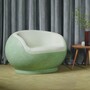 Casa Padrino Luxus Beton Sessel Gr�n / Mintgr�n - Wohnzimmer & Garten Sessel