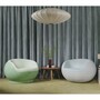 Casa Padrino Luxus Beton Sessel Gr�n / Mintgr�n - Wohnzimmer & Garten Sessel