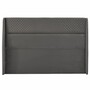 Casa Padrino Luxus Bett-Kopfteil Dunkelgrau 200 cm - Luxus Schlafzimmer M�bel