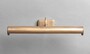Casa Padrino Luxus Bilderleuchte Messing Br�niert B. 35 x T. 20 cm - Handgefertigte Bilderleuchte aus Messing - Luxus Kollektion - Edel & Prunkvoll