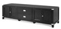 Casa Padrino Luxus Birkenholz Fernsehschrank Schwarz 180 x 50 x H. 50 cm - Luxus TV Schrank