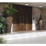 Casa Padrino Luxus Blumentopf Braun  126 x H. 197 cm - Riesiger Pflanzentopf