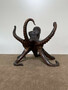 Casa Padrino Luxus Bronze Deko Skulptur Krake 76 x 86 x H. 76 cm - Bronze Dekofigur - Luxus Deko Accessoires