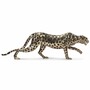 Casa Padrino Luxus Deko Bronze Skulptur Gepard Gold / Schwarz 148 cm - Bronze Figur