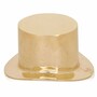 Casa Padrino Luxus Deko Bronze Zylinder Hut Gold 12 x 10 x H. 7 cm - Deko Accessoires