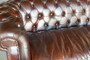 Casa Padrino Luxus Chesterfield Leder Sofa 240 x 100 x H. 80 cm - Verschiedene Farben - Echtleder Wohnzimmer Sofa - Chesterfield Wohnzimmer Mbel